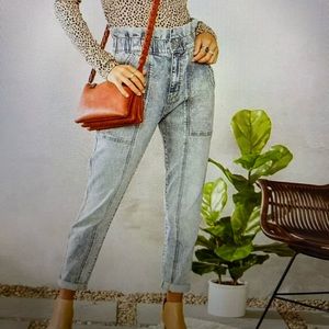 Paperbag Stretch Jean by Willow and Root, Size 25